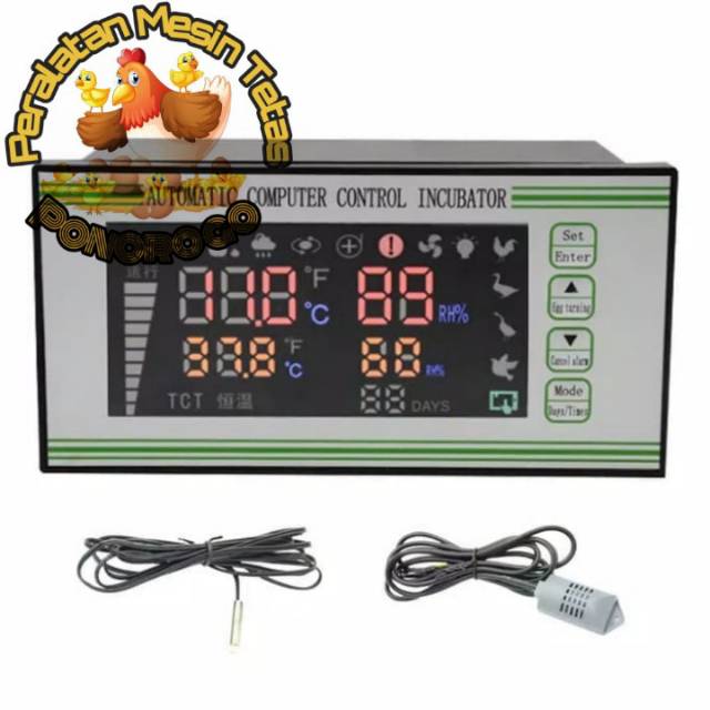 Xm-18s Egg Incubator Termostat Hygrostat Termohygrostat Automatic