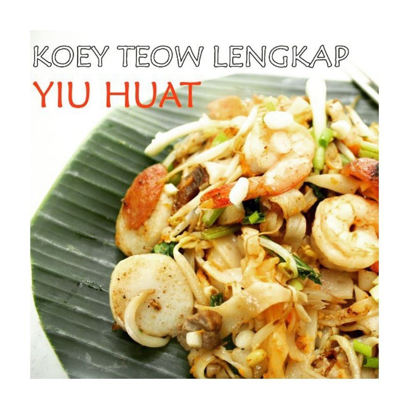 

Kwetiau Beras Goreng Lengkap