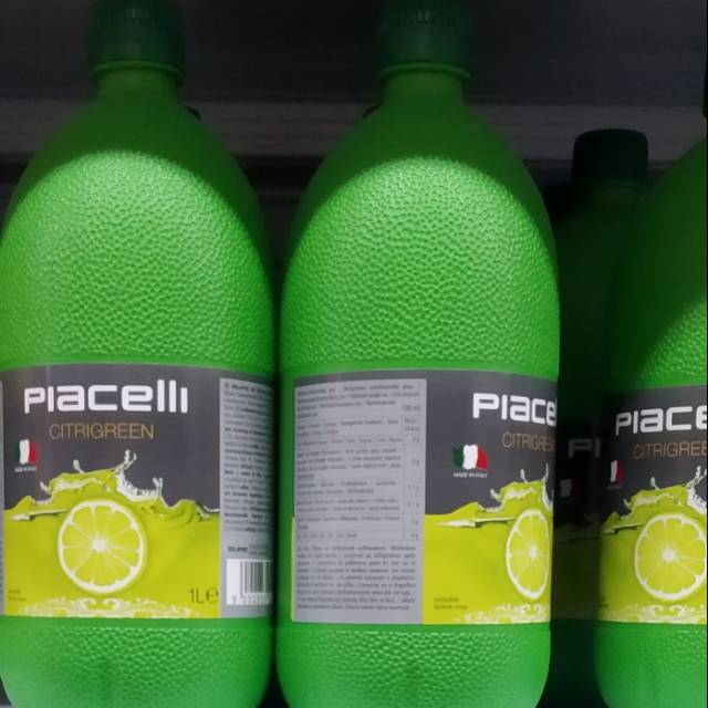 

Piacelli Citri green •|• piacelli lime juice consentrate 1liter 1pcs