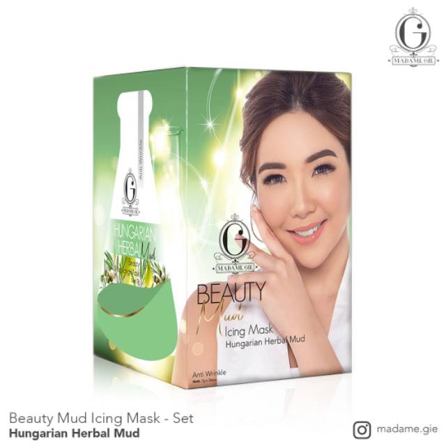 [BPOM] Madame Gie Beauty Mud Icing Mask - Masker Lumpur