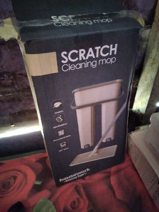 Alat Pel Lantai Praktis Serbaguna Plus Ember Scratch Super Mop