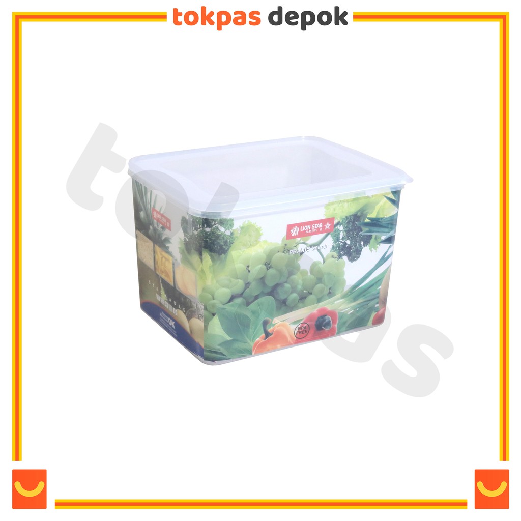 Jual Toples Segi Liter Tempat Makanan Praxis Keeper Lion Star Kp Ls X Shopee