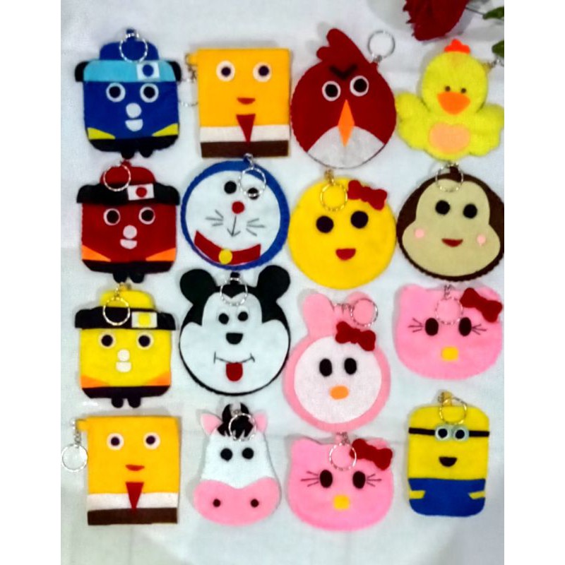 

Amplop lebaran flanel plus ganci
