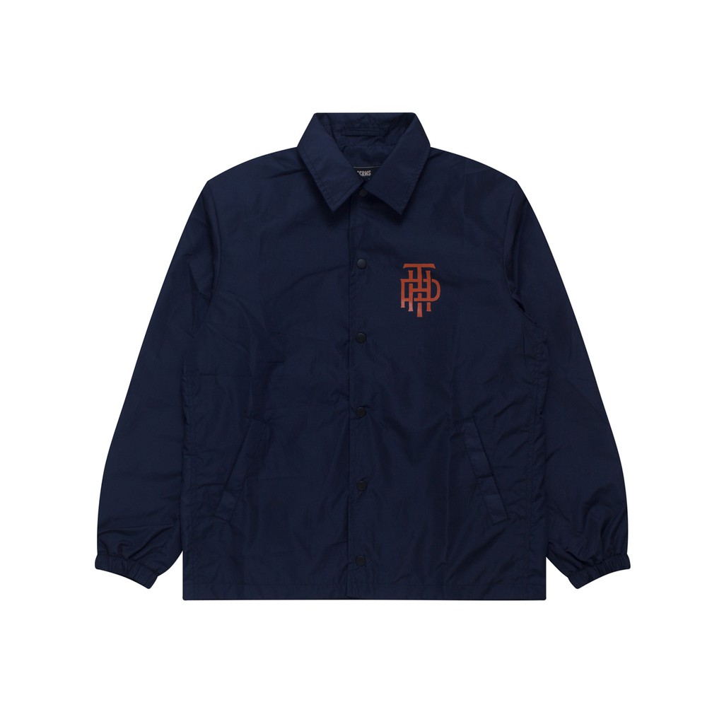 Screamous Coach Jacket - JACKET HTP ROUNDED NAVY BLUE