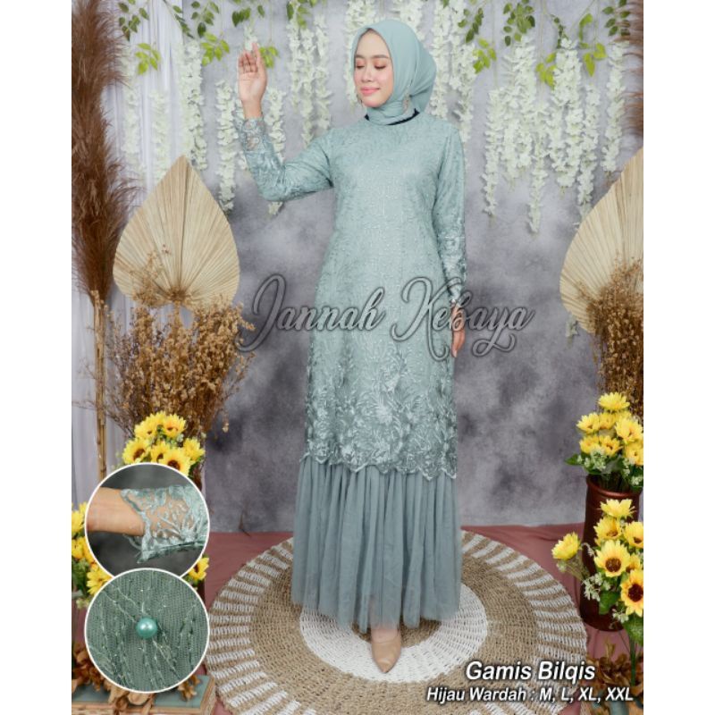 Gamis pesta/ Gamis premium tutu terbaru