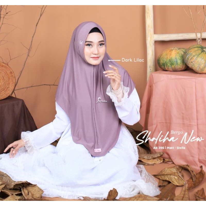 Bergo sholiha by Abika (best seller hijab instan)