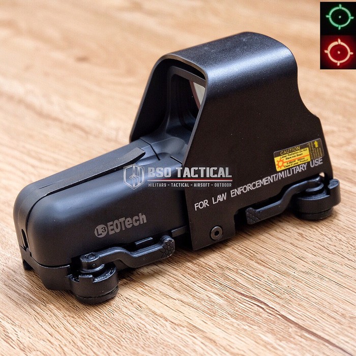 Scope Tactical Holosight 553 Qd Eotech Marking Red Green Dot Airsoft Shopee Indonesia