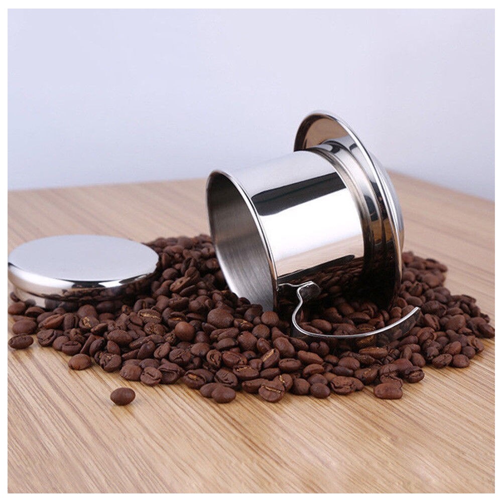 Vietnam Drip Alat Saring Kopi Coffee Drip Pot Stainless Steel