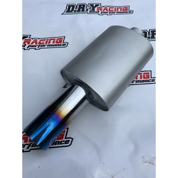 Knalpot Mobil omega Biru silver