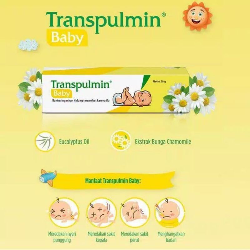 TRANSPULMIN BABY & KIDS obat batuk pilek bayi dan anak balsem bayi