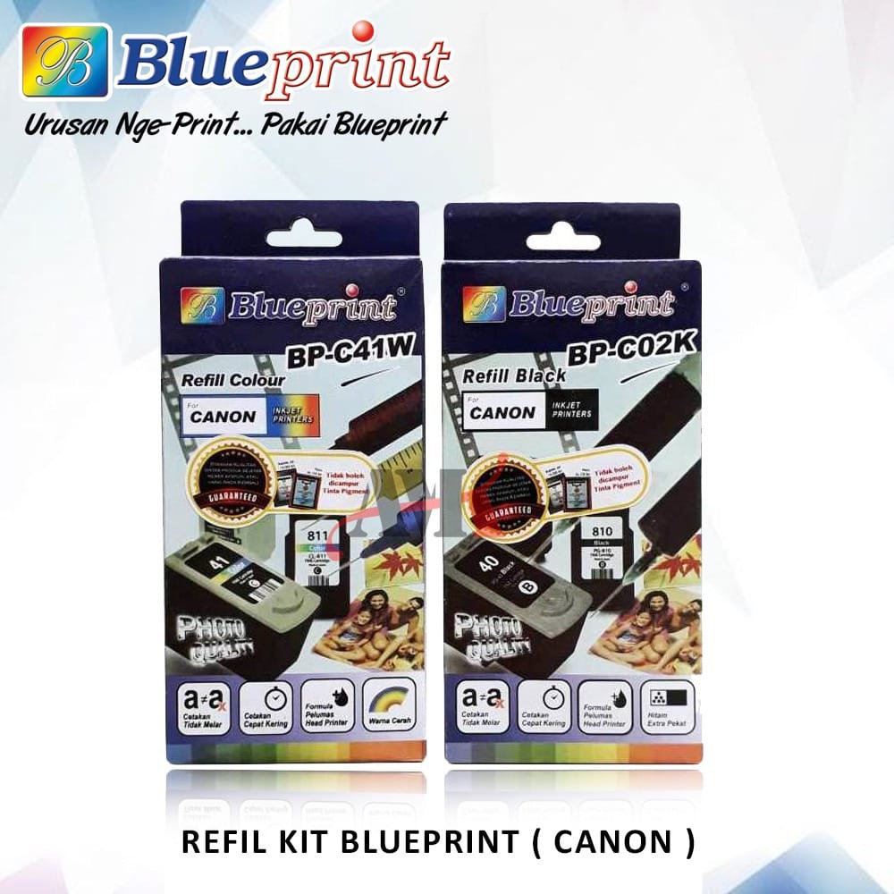 TINTA SUNTIK BLUEPRINT