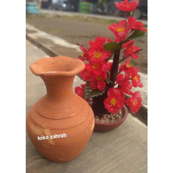 Vas Bunga Tanah Liat Bejana Tanah Liat Vas Kolase Vas Prakarya Sekolah