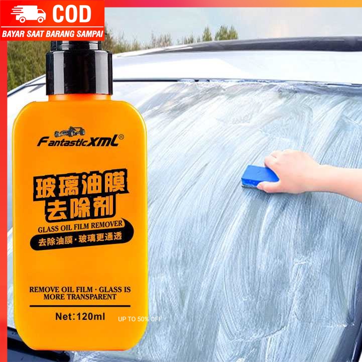 (100% BARANG ORI) Vvcesidot Cairan Sabun Kaca Mobil Glass Oil Film Remover 120ml TSLM11