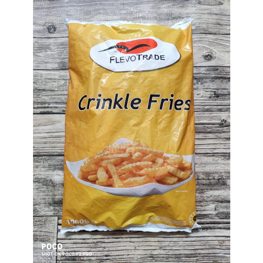 Flevo Kentang Crinkle Cut 1 Kg