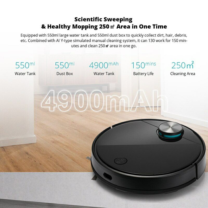 VIOMI V3 Robot Vacuum Cleaner with Anti-virus 2600pa