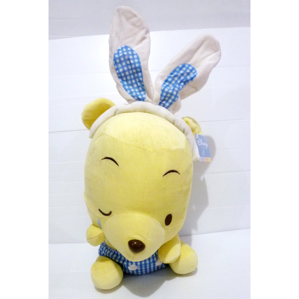 Boneka Pooh Original Disney Baby Pooh Rabbit Bandana Big Size
