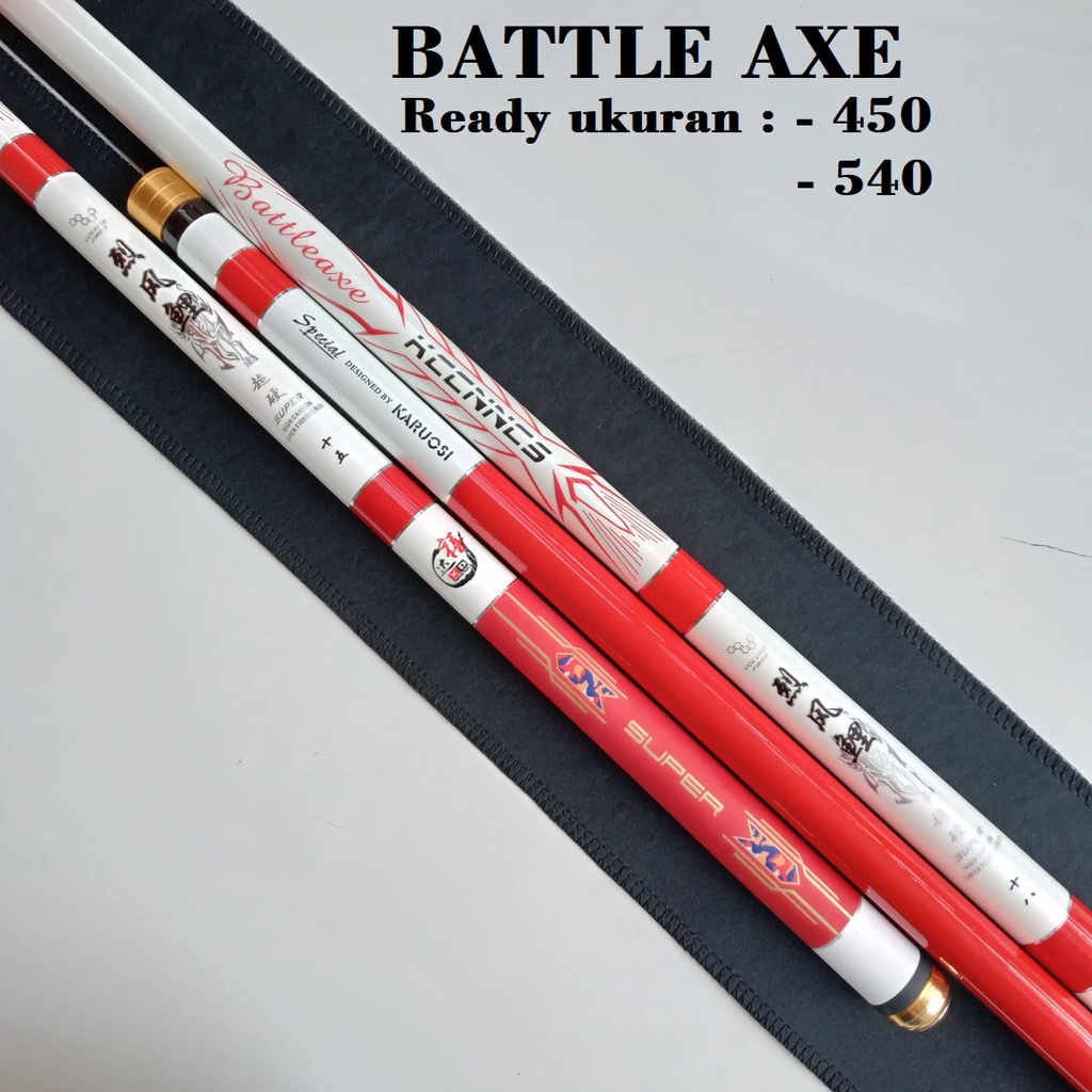 Tegek Import Battle Axe 8H 19T Kaku Mancing Baronang