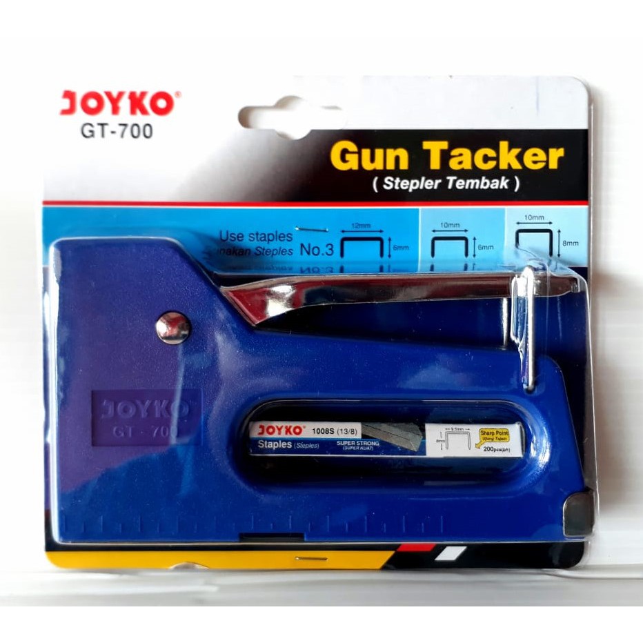 

Staples Tembak Joyko GT-700 ( Gun tacker ) ORIGINAL 100%
