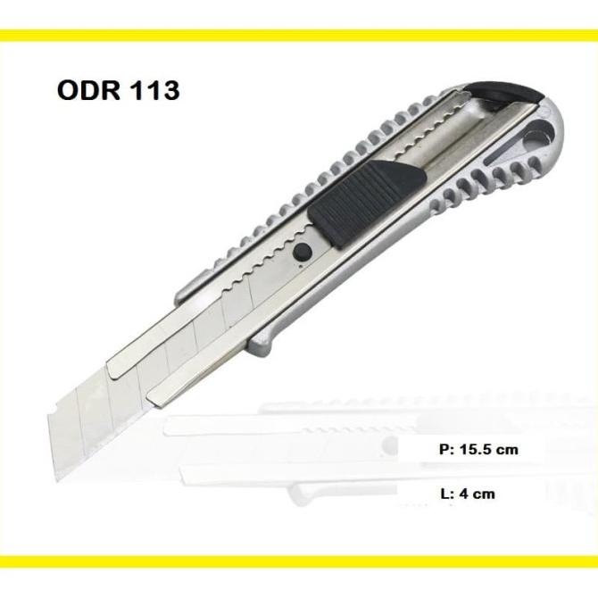 

Sale!!! Pisau Cutter Ukuran Besar 16Mm Alat Pemotong Kertas Mata Potong Kater - Paling Dicari