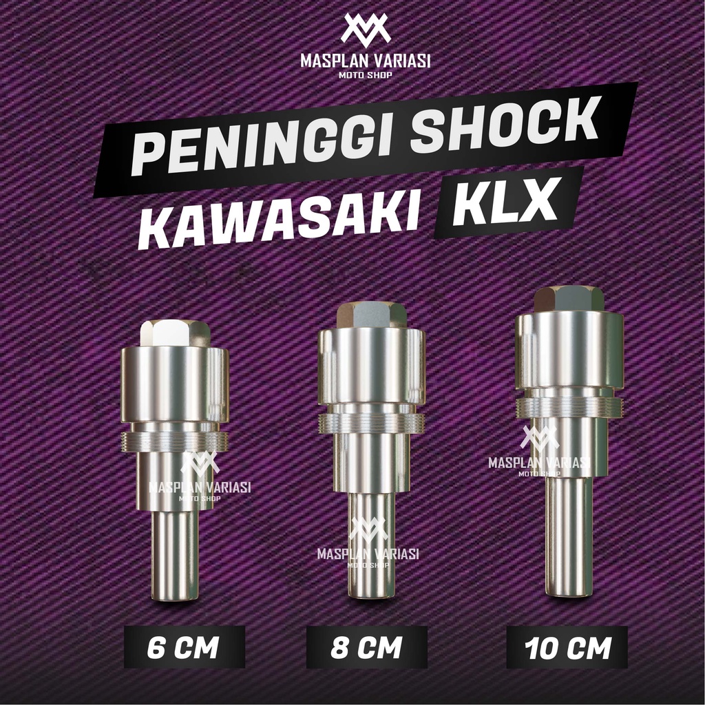 PENINGGI SHOCK DEPAN KLX 150 DTRACKER 150