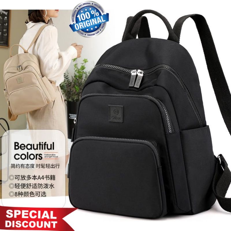 ORIGINAL Tas Ransel CHIBAO Wanita IMPORT KOREA Elegan Design Super Tebal Anti Air Best Seller Terbaru