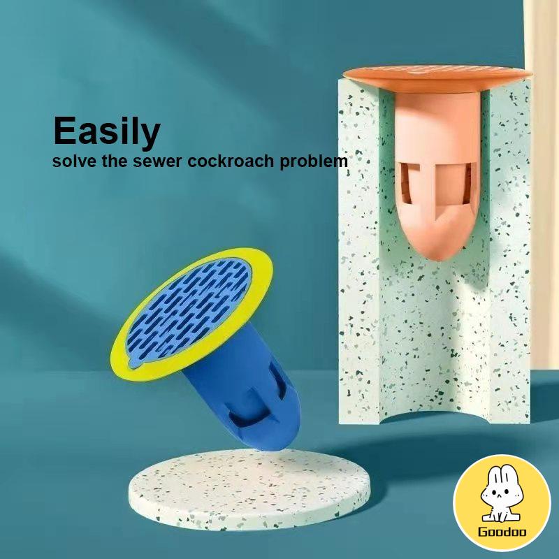 Floor Drain Odour Trap Anti Bau Got Saringan Pencegah Kecoa Serangga Saluran Air Wc Kamar Mandi Odor -Doo
