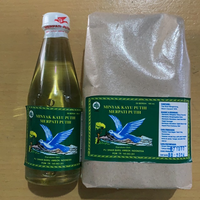Minyak Kayu Putih Merpati Putih Asli Ambon kemasan 100ml