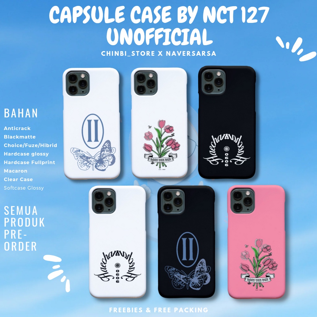 (NCT 127) CASE CASING CAPSULE BY NCT 127 MARK HAECHAN JOHNNY UNOFFICIAL ALL TYPE