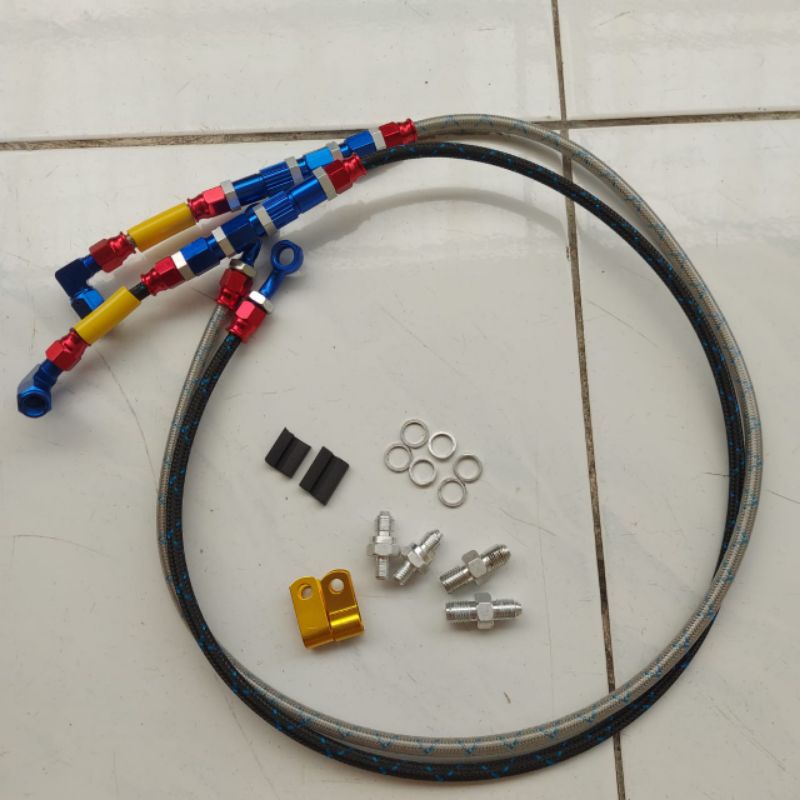 Selang Rem Serat PSI Kabel Rem Psi Serat Selang Rem Psi Serat 100cm Selang Rem Thailand Psi