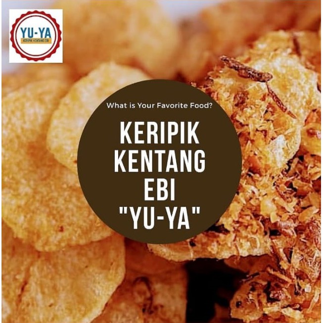 

Keripik kentang ebi YU-YA 250 Gram