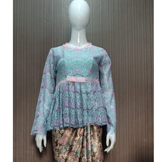 WIMODE  KEBAYA FULL PURING KEBAYA MODERN(BISA COD) /KEBAYA WISUDA LAMARAN/RUMAH KEBAYA BANDUNG RUMAH SONGKET BANDUNG-ATASAN SAJA MINT