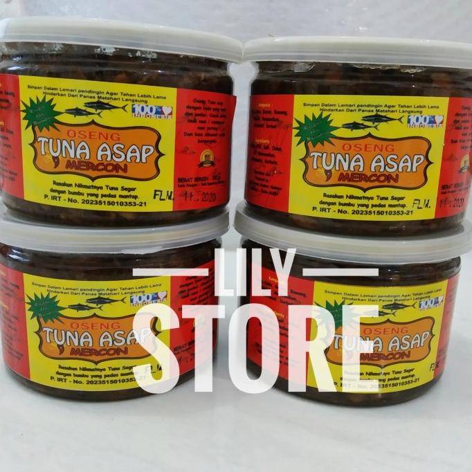 

] Sambel / Sambal Mercon Oseng Tuna Asap 250gr