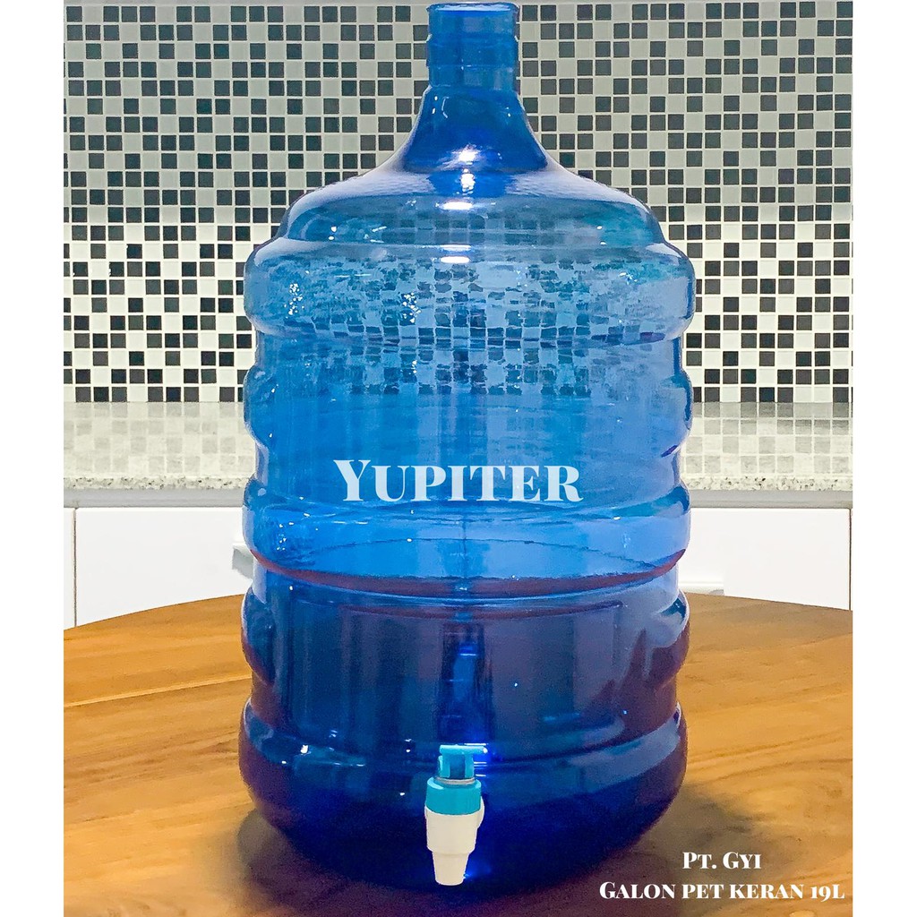 GALON PET KRAN 19 LITER