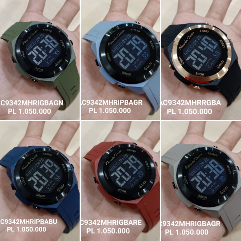 Jam Pria ac 9342 Mh Original || Ac9342 rubber