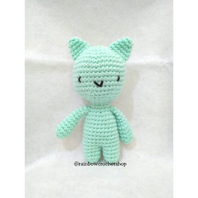 Boneka Rajut Kucing