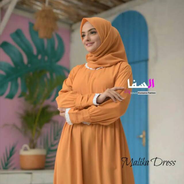 Malika, Mahira & Mazaya Dress Wolfis Original by Alsava