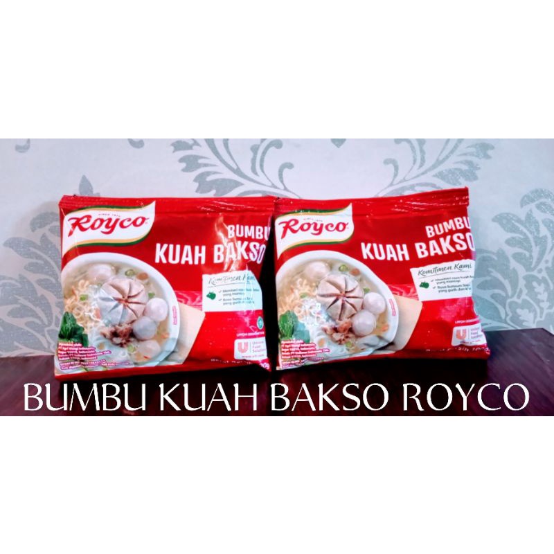 

(ASH) Bumbu Kuah Bakso Royko Praktis Enak Kaldu Sapi Sum Sum 100 gr Murah Masakan Spesial Bakso Kuah Enak