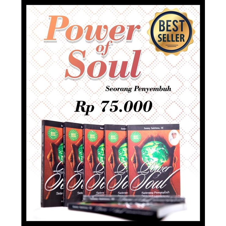 

TERBARUU!! BUKU POWER OF SOUL SEORANG PENYEMBUH TERBARU