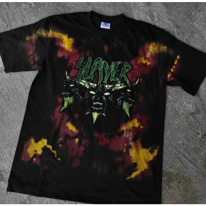 Tshirt SLAYER AOP / kaos band / kaos slayer / kaos vintage