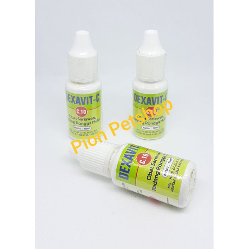 DEXAVIT C 10 ml Obat Sariawan PATEN Anjing dan Kucing