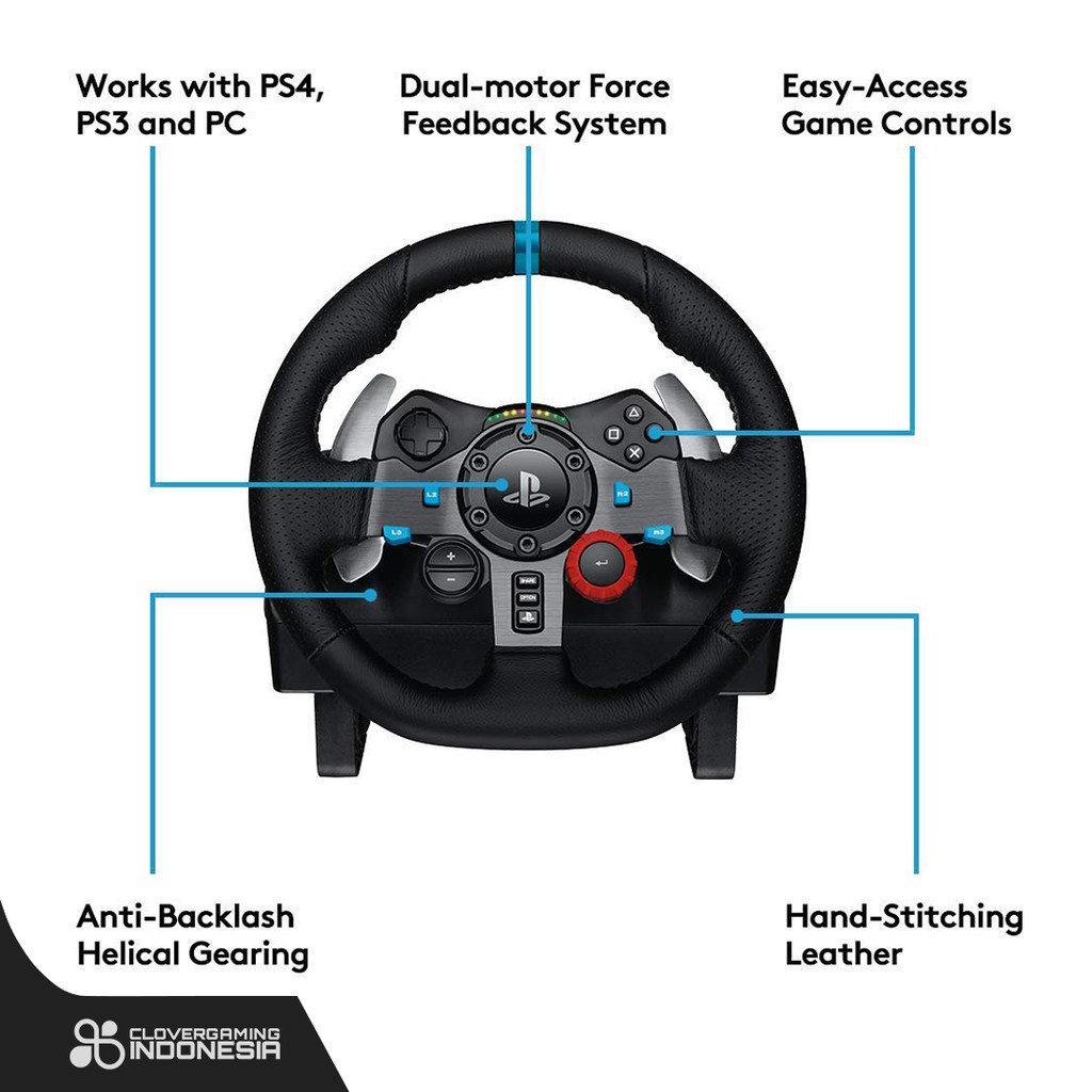 Logitech G29 Driving Force Wheel - Original Garansi Resmi