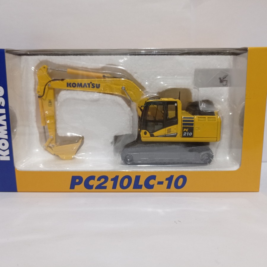 Diecast Excavator Komatsu PC210LC-10 Miniatur alat berat konstruksi Bahan Besi harga murah