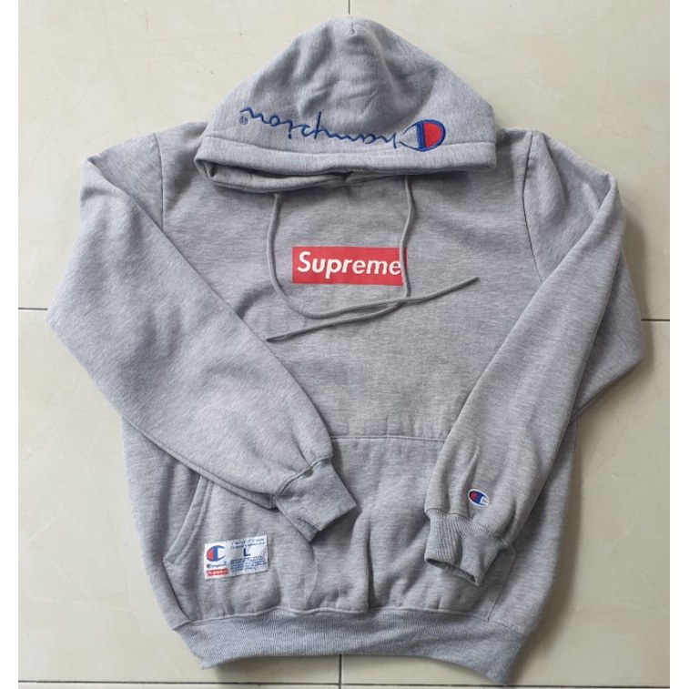 hoodie supreme x champion