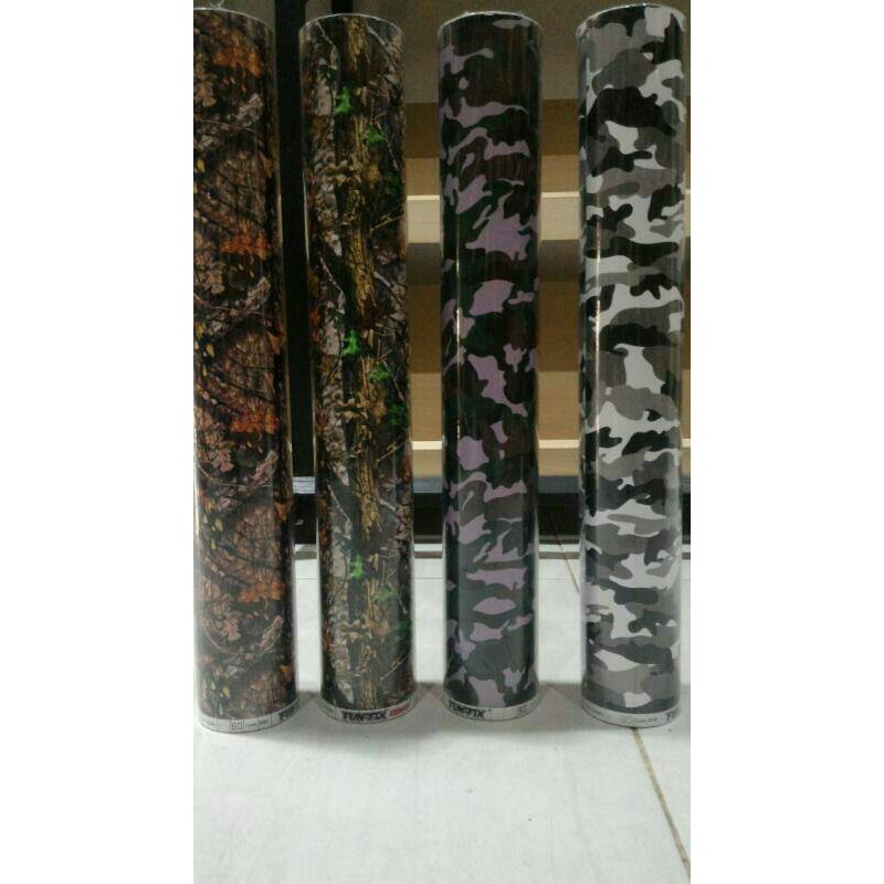 

Sticker Vinyl Camo Army doreng