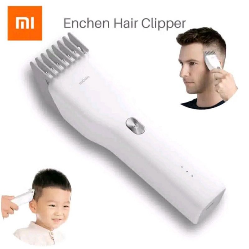 CUKURAN RAMBUT ENCHEN BOOST HAIR CLIPPER WIRELESS PORTABEL