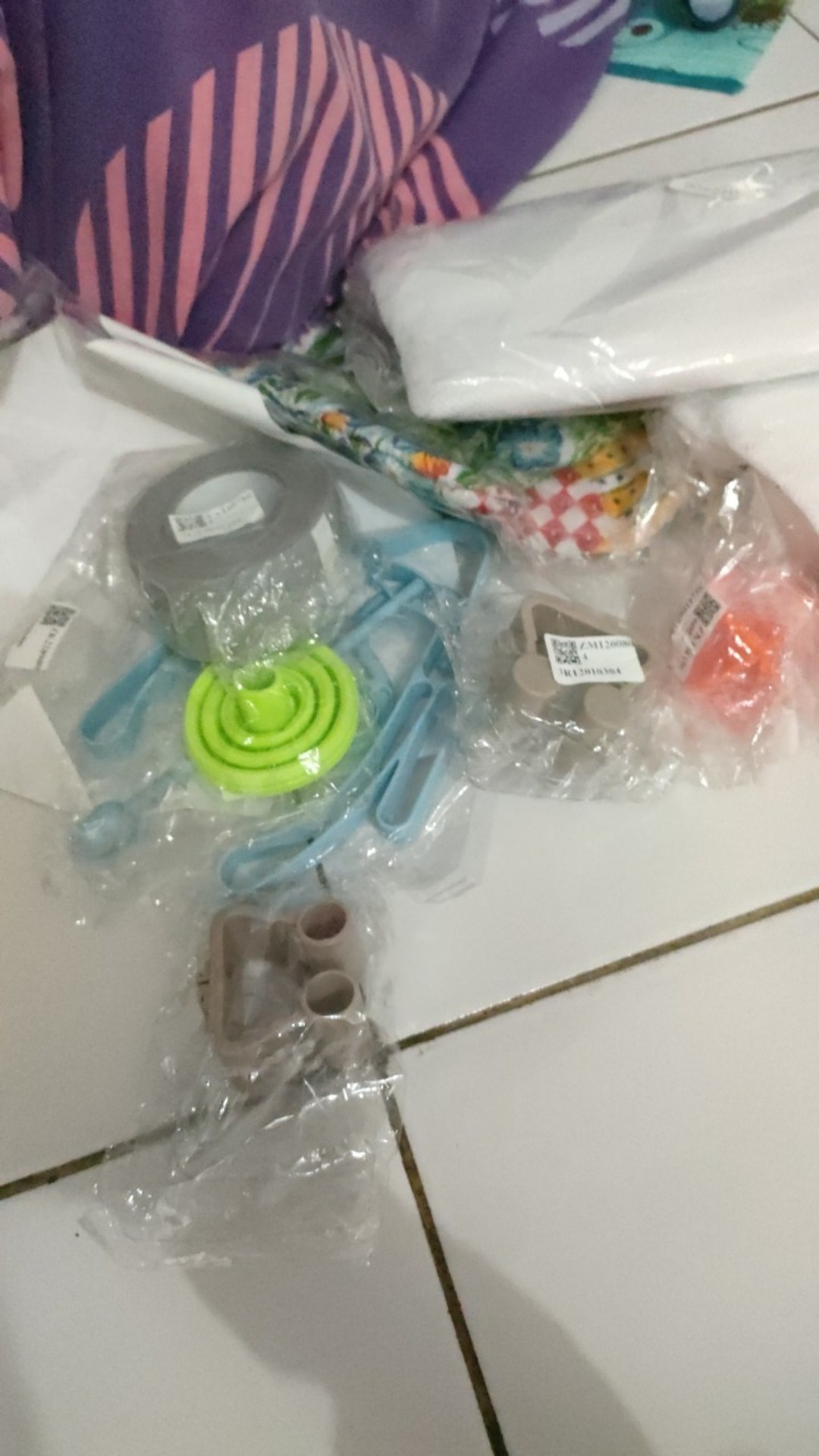 Eh Corong Silikon Foldable Food Grade Untuk Menuang Makanan