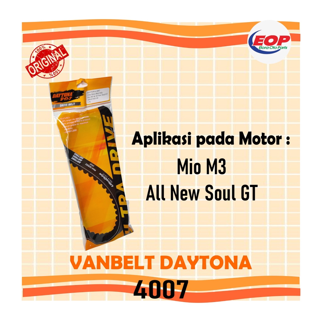 Vanbelt  Only  Daytona Mio M3 4007 Original