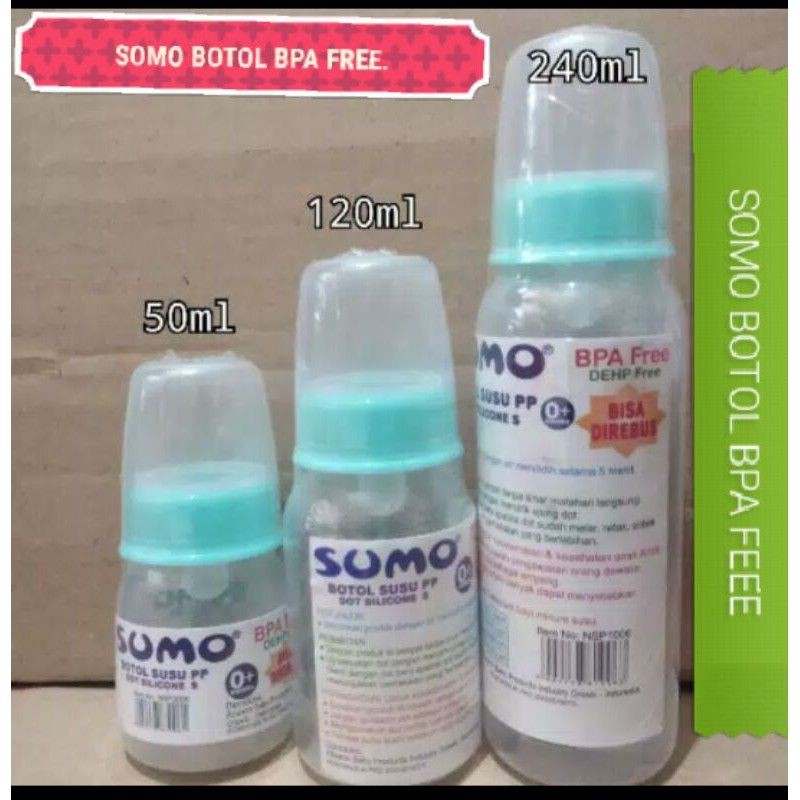 Botol susu bayi SUMO 50ml 120ml 240ml murah