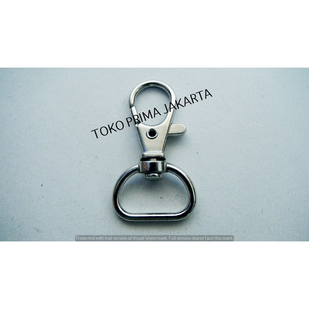 

AKSESORIS CANTELAN GANTUNGAN KOKOT KAITAN METAL BAG HOOK PENGAIT BESI 104-15 MM B NKL