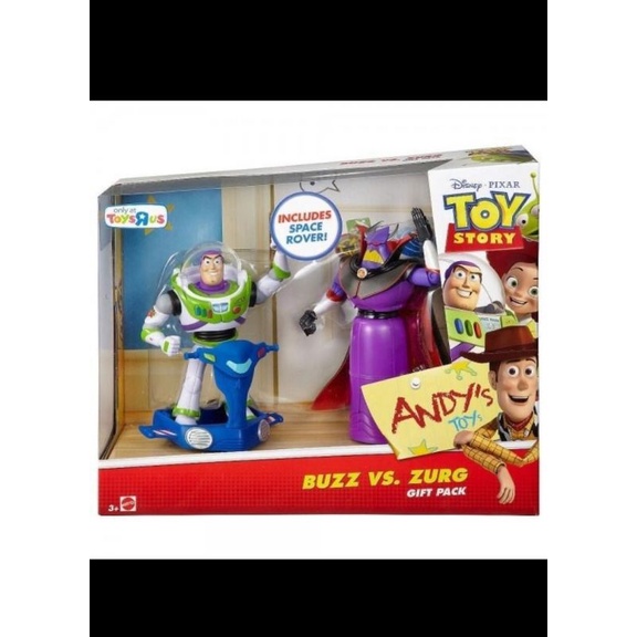 mainan anak figur buzz vs zrug